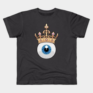 Eyes With Crown Kids T-Shirt